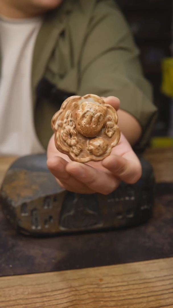 甘石陶艺福利福利兔子香插手同