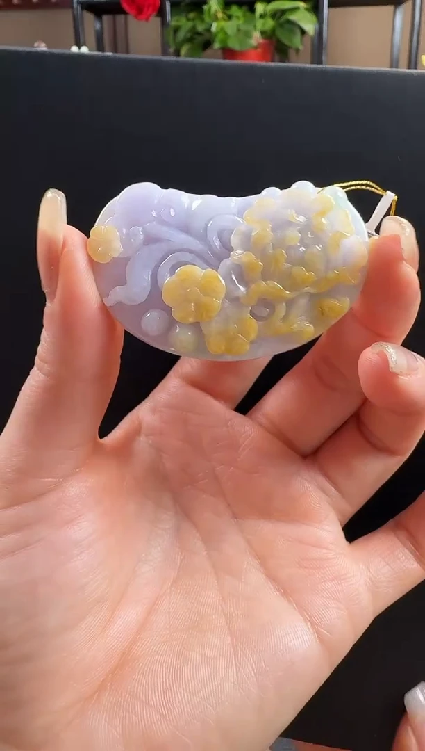 颈饰未镶嵌翡翠弯弯