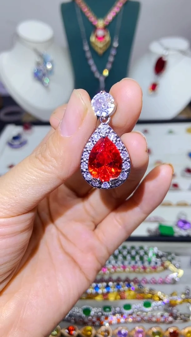 银S925镶嵌戒指烟晶81