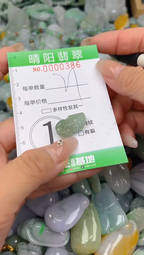 翡翠未镶嵌颈饰闪购0000386