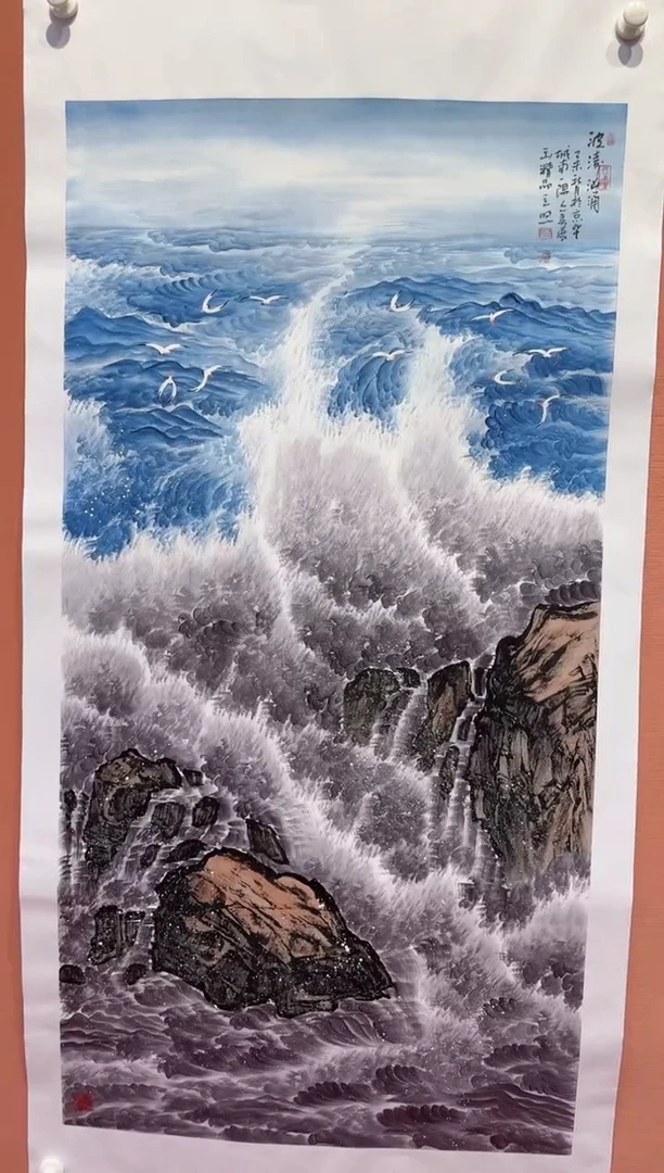 国画师立照老师国画作品