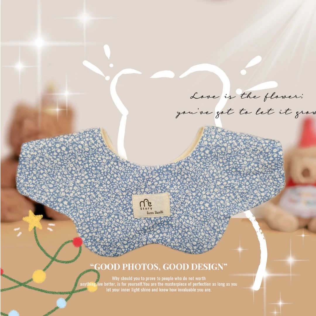 新生儿围嘴放吐奶围兜防水口水巾宝宝围脖式婴儿饭兜