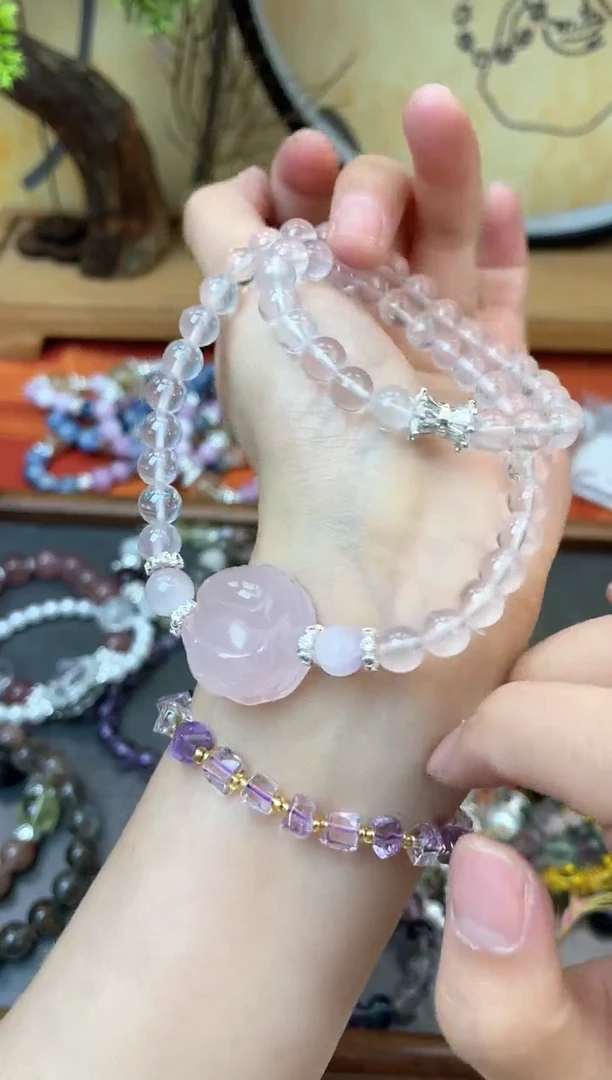 【闪购商品】水晶手链未镶嵌385手串