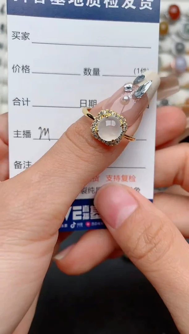 【闪购商品】翡翠戒指银S925镶嵌............