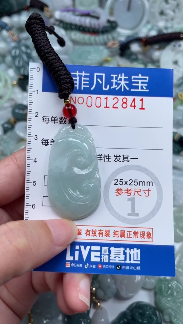 颈饰未镶嵌翡翠12841