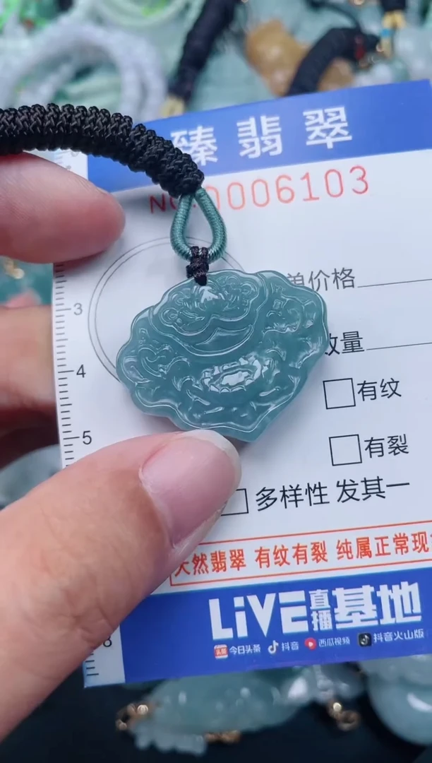 颈饰未镶嵌翡翠.0006103
