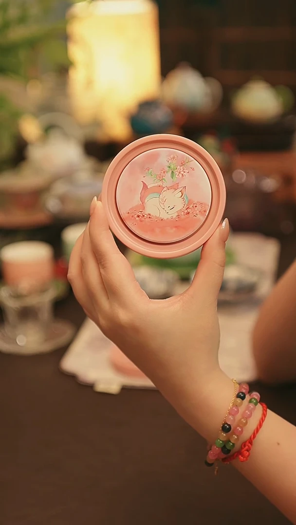 陶瓷茶具狐狸杯垫