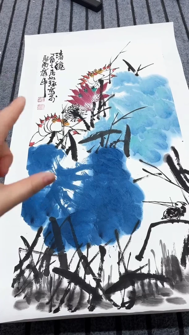 精品国画花鸟作品