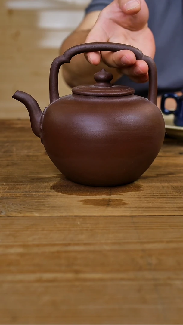 茶壶紫砂吴经提梁1000cc煮茶壶独孔