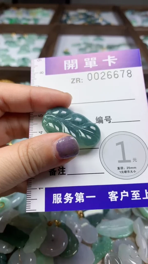 翡翠未镶嵌颈饰翡翠A货 多样性发其一（不含链）