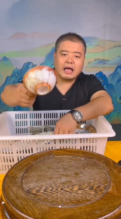 摆件景德镇陶瓷青花摆件81
