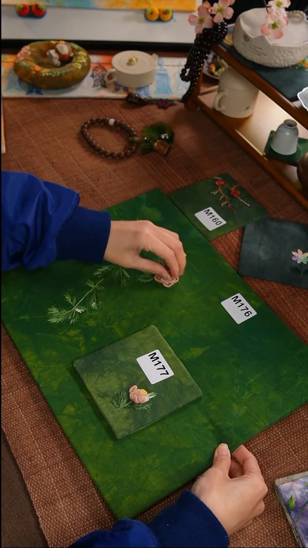 织绣毛*雨M176+M177