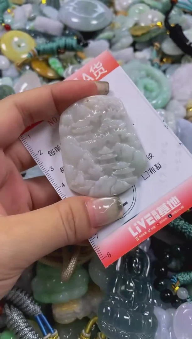 翡翠未镶嵌颈饰闪购0014784