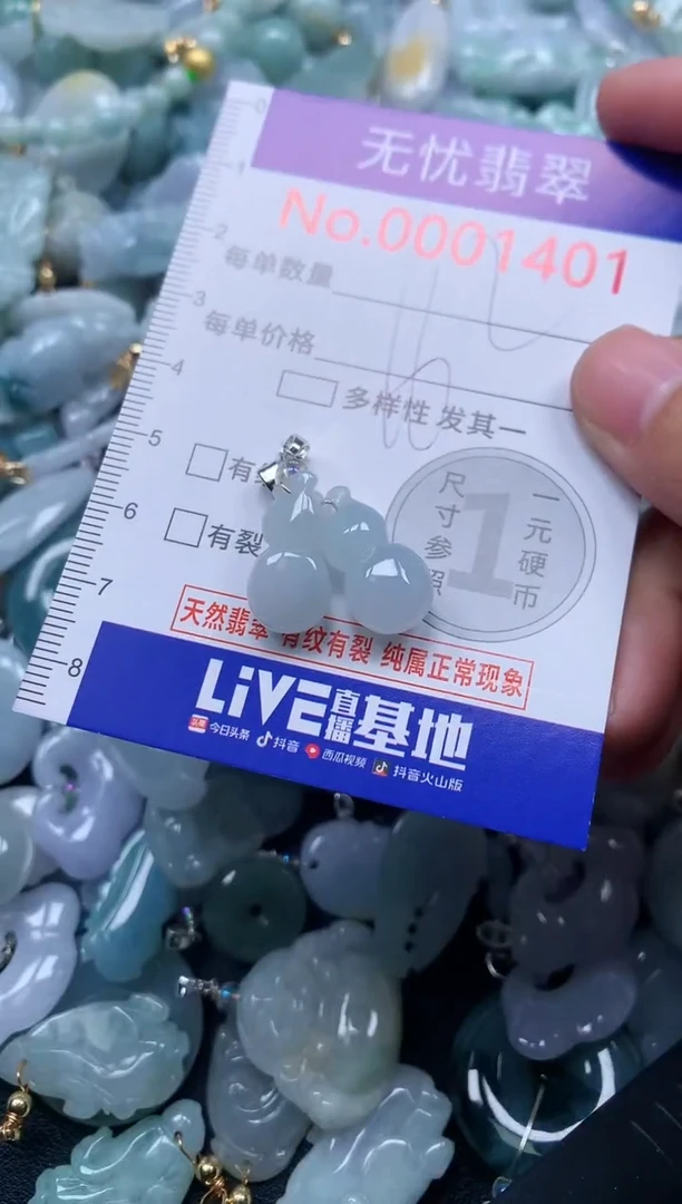 颈饰未镶嵌翡翠1401