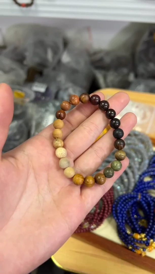 【闪购商品】檀香木手串/手链原款多宝檀木手串8MM[487]