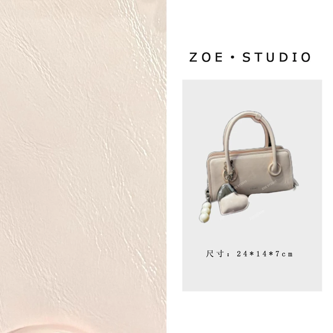 【佐伊甄选】SD-5269-棉花糖粉轻奢女士经典小众斜挎斜跨包包