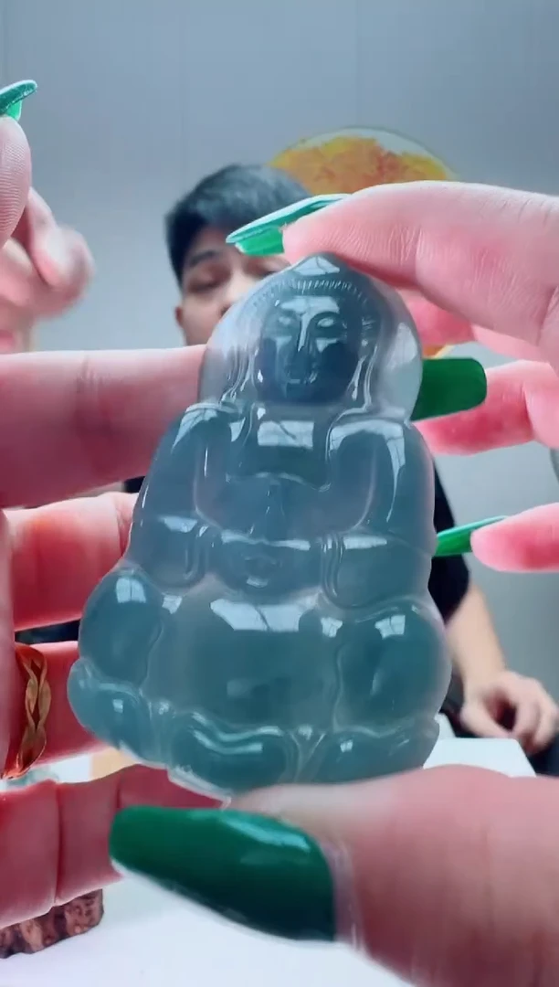 翡翠未镶嵌颈饰多样性随机发其一