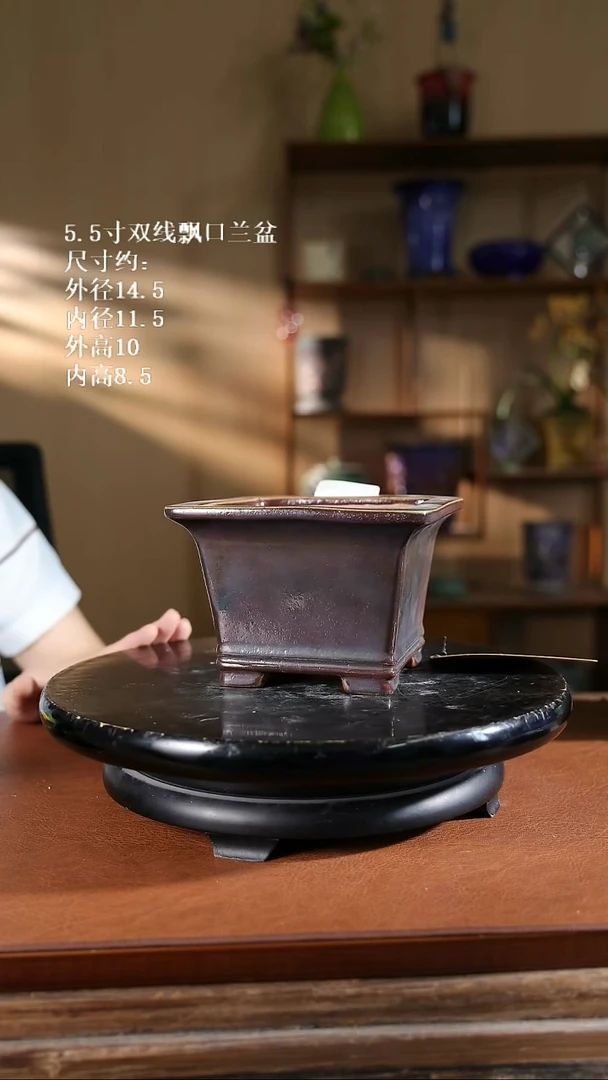 5.5寸双线飘口兰盆995