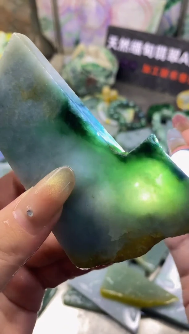 散珠翡翠天然缅甸翡翠A货453
