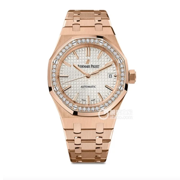 99新 AIPE/爱彼 爱彼皇家橡树15451OR白钻玫瑰金 单表