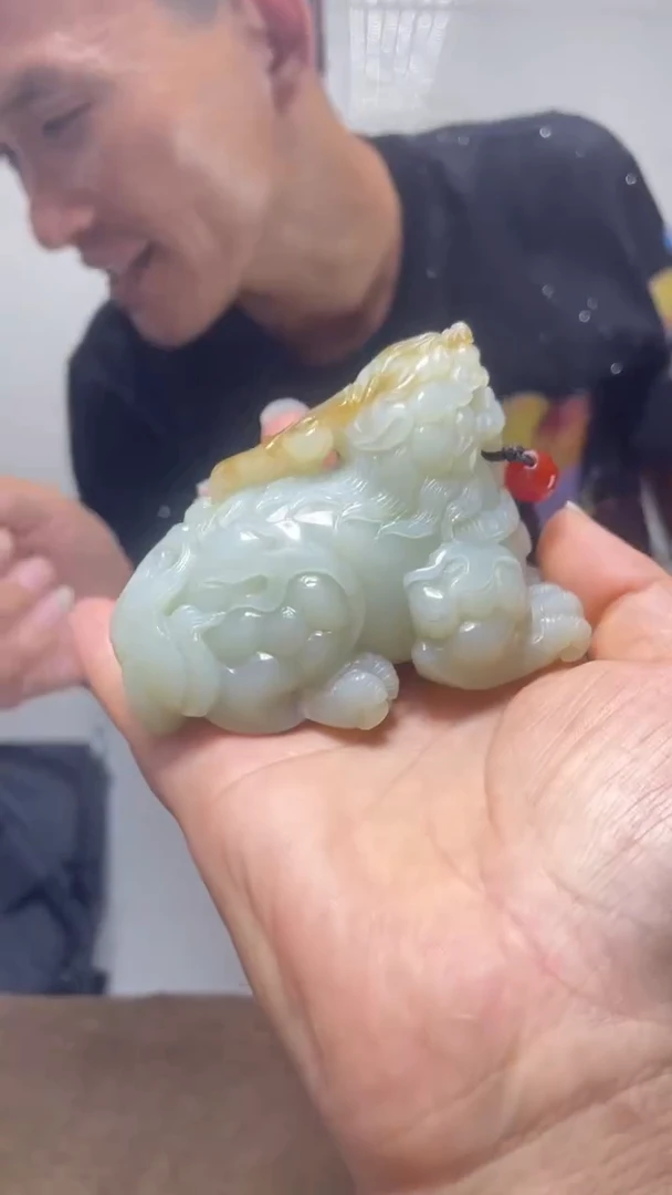 和田玉未镶嵌摆件1