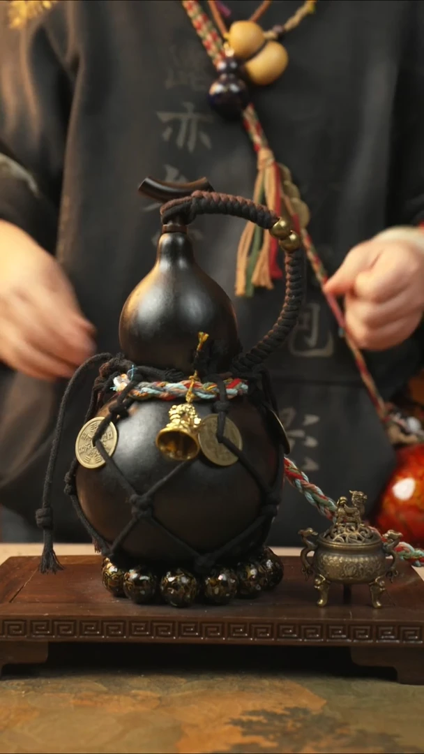 460大漆一物一拍记葫堂出品【不带手串】