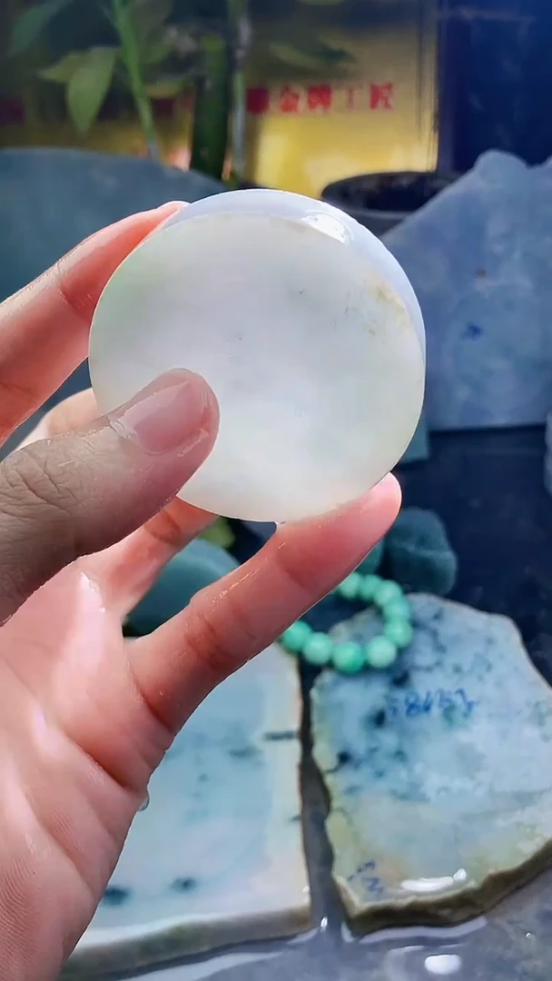 未镶嵌挂件翡翠小雨249