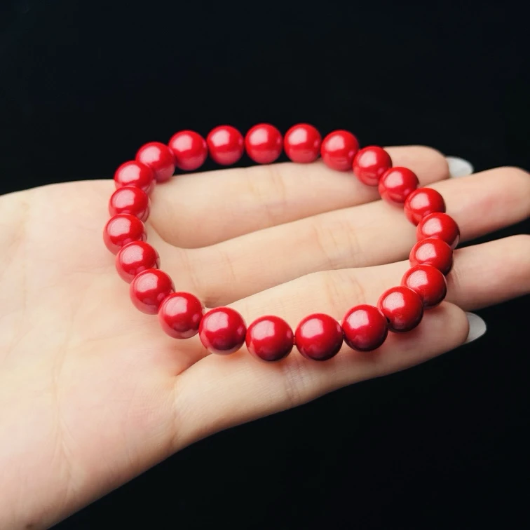 含辰砂工艺品【心语甄选】0101K 20411 朱砂手串(发货多样性一件)