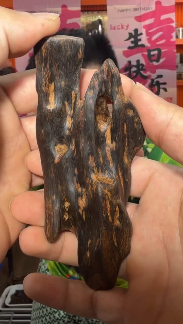 沉香手把件54号多样性发一