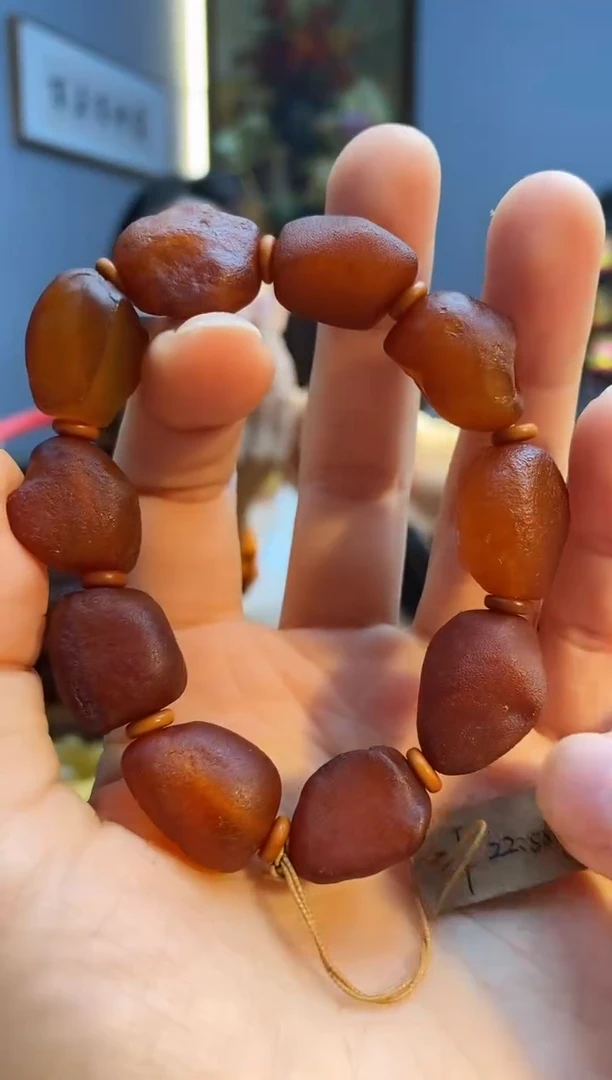 手链琥珀未镶嵌手串