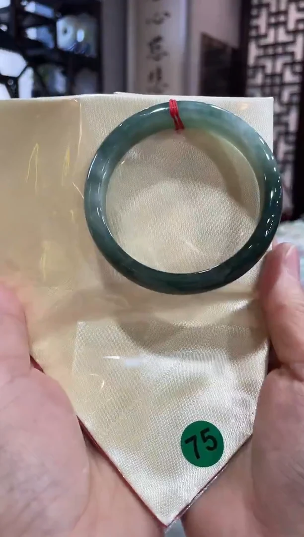 未镶嵌手镯翡翠57，下46