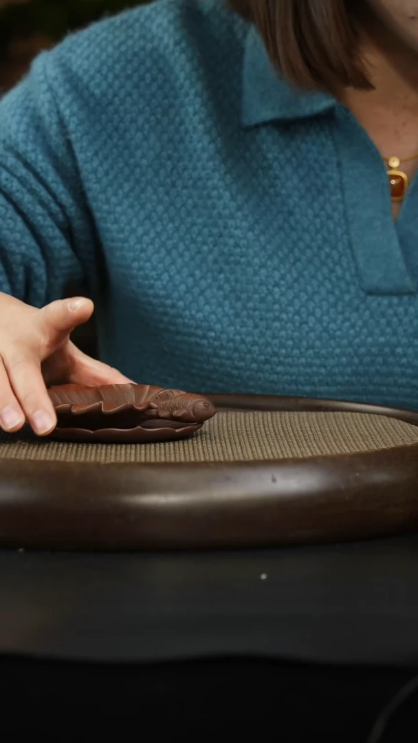 茶壶紫砂朱泥 茶漏