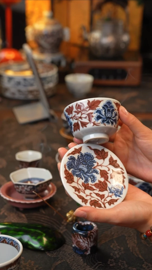 【闪购商品】正萌堂   景德镇陶瓷 福利 大杯子套组