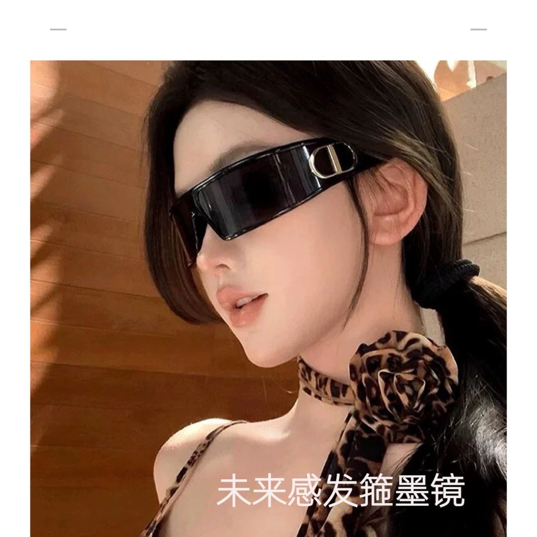 Diair未来感发箍墨镜高级感爆火时尚护目镜爆款明星同款遮阳镜