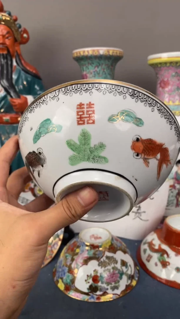 摆件567老厂瓷微瑕慎拍（已开价）