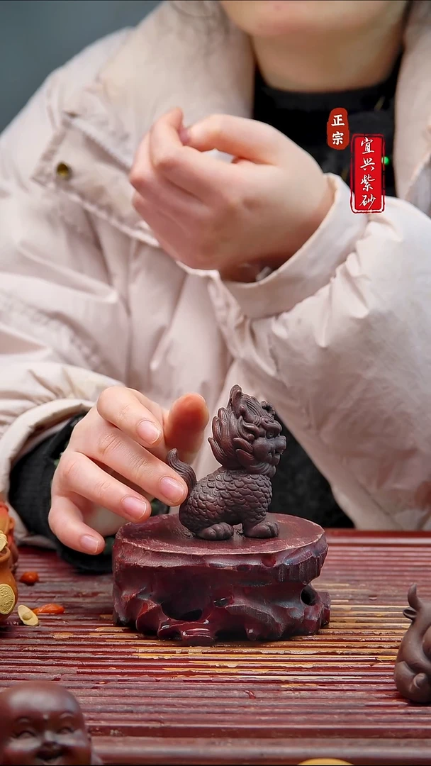 紫砂茶宠宜兴紫砂茶宠摆件