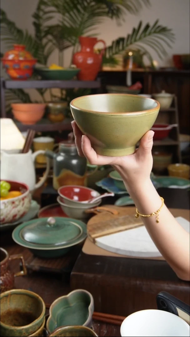 碗景德镇手工高温餐具