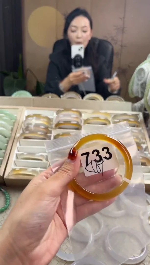 手镯玛瑙/玉髓未镶嵌733