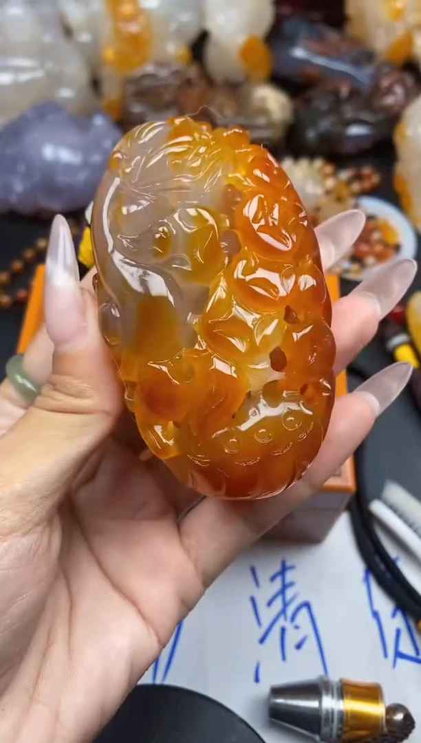 【闪购商品】玛瑙/玉髓颈饰未镶嵌ll