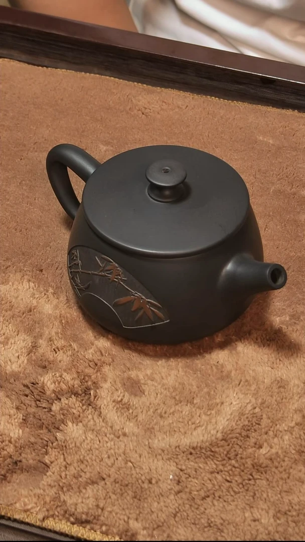 佬*建水紫陶汉瓦壶200ml