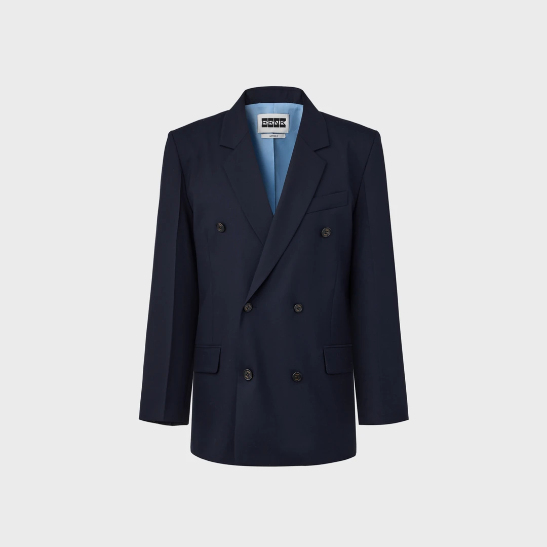 EENK 双排扣夹克25年夏EEA-10253-M-JK0I——5400