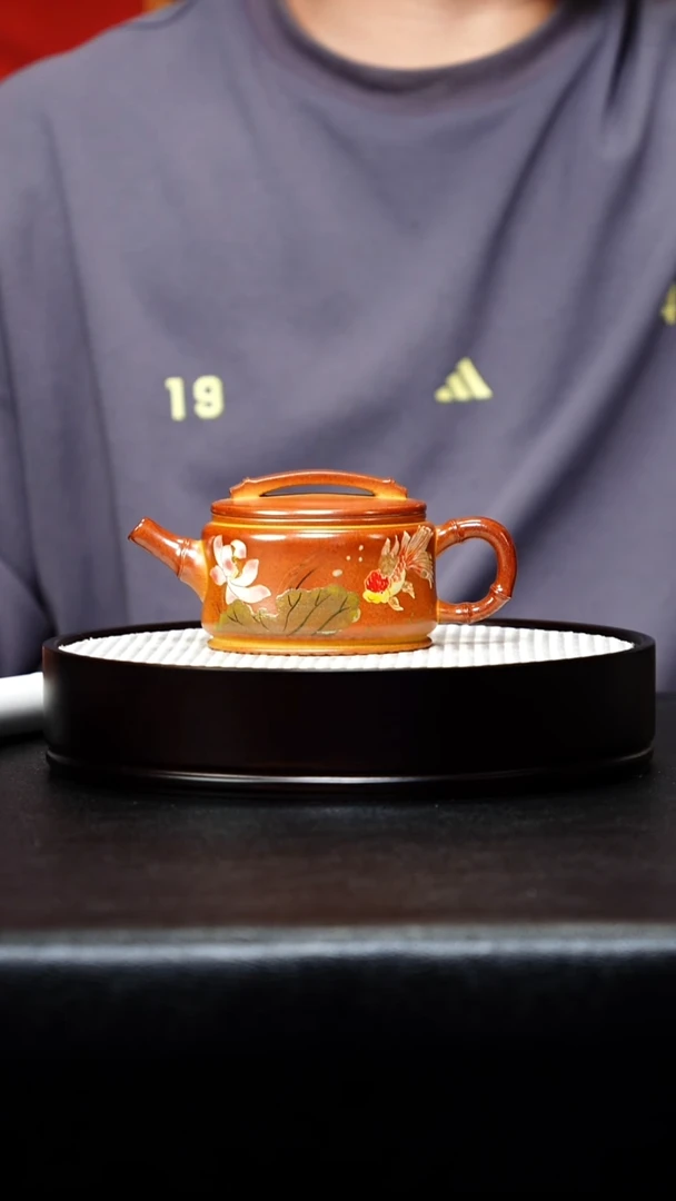 茶壶紫砂宜兴紫砂 汉瓦