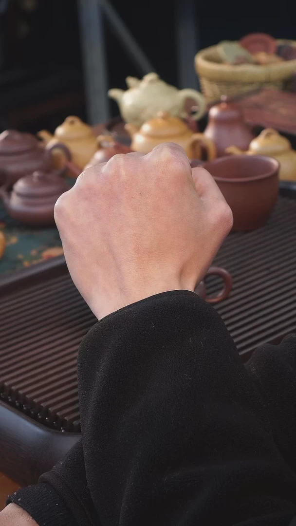 【闪购商品】紫砂茶壶预定蜀南底槽清子冶石瓢带三山竹节刻绘