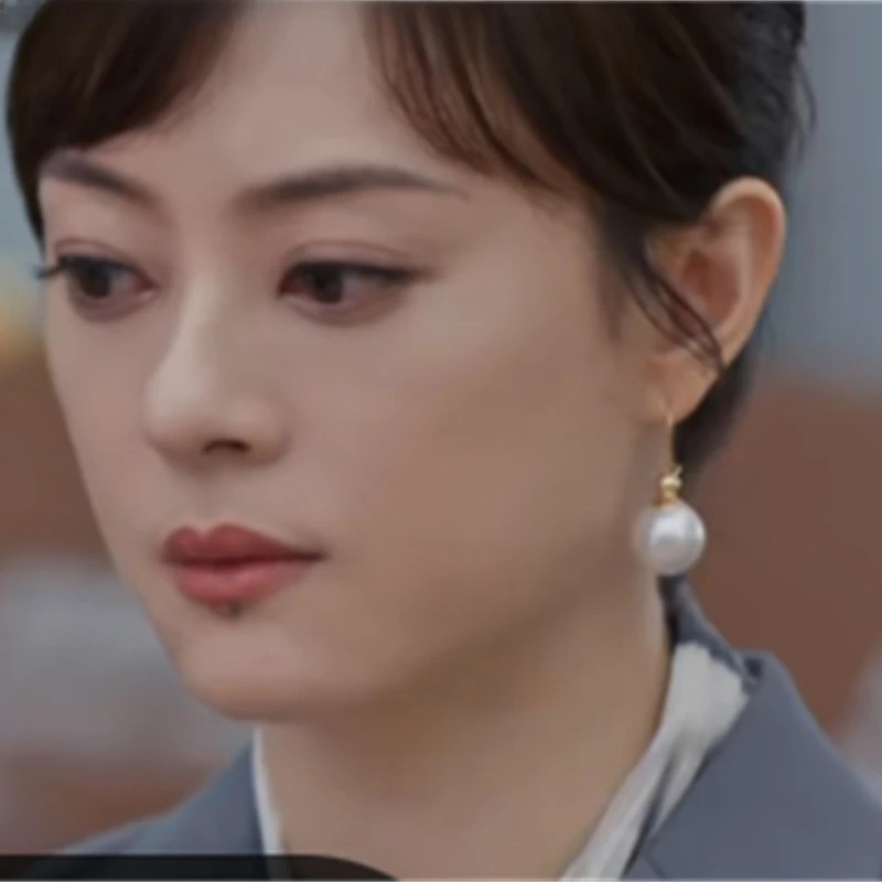 铜合金亚克力耳饰 {孙俪同款}蛮好人生2025气质轻奢百搭精致耳环