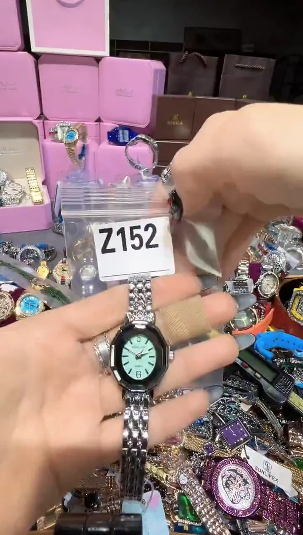 石英机芯不锈钢不锈钢直播定闪专用