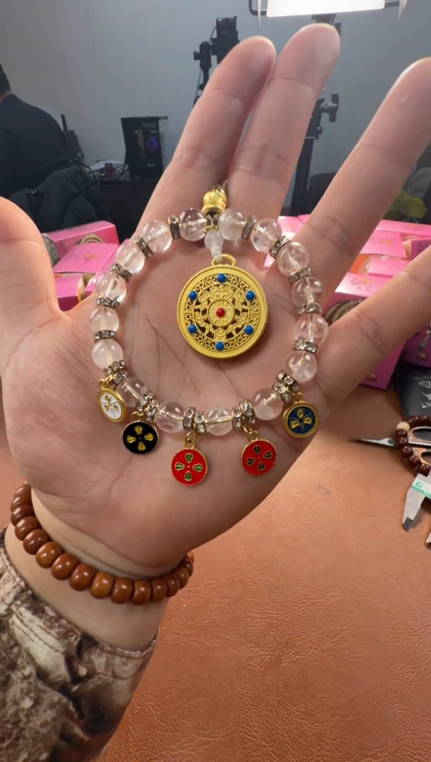 手串猴头核桃五路财神