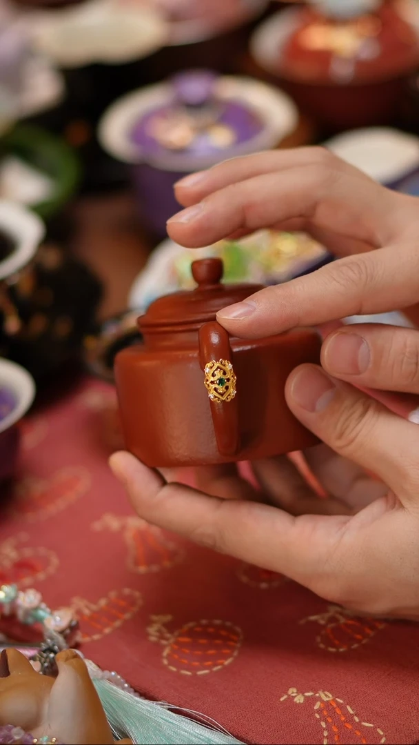【闪购商品】摆件绿壶把手绿壶把手