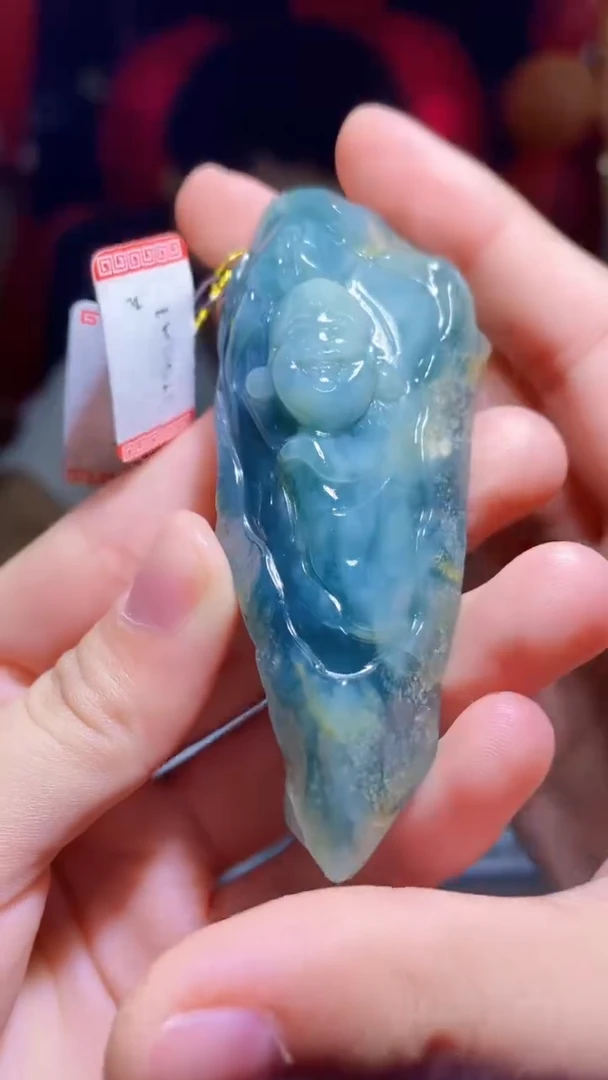 【闪购商品】翡翠吊坠(不含链)未镶嵌Q21