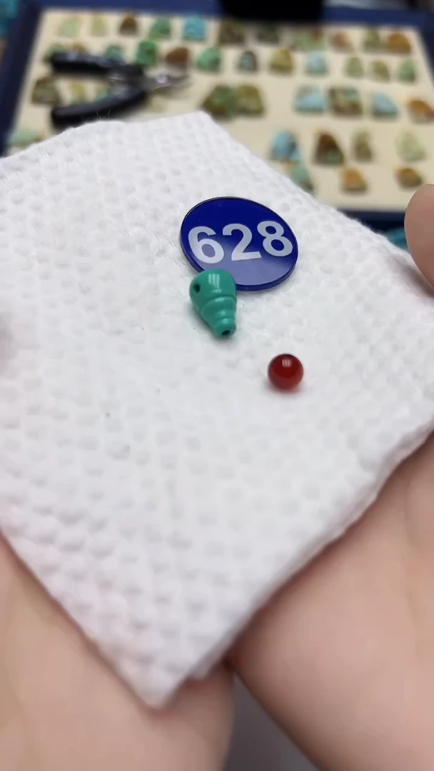 玛瑙/玉髓珠子未镶嵌628
