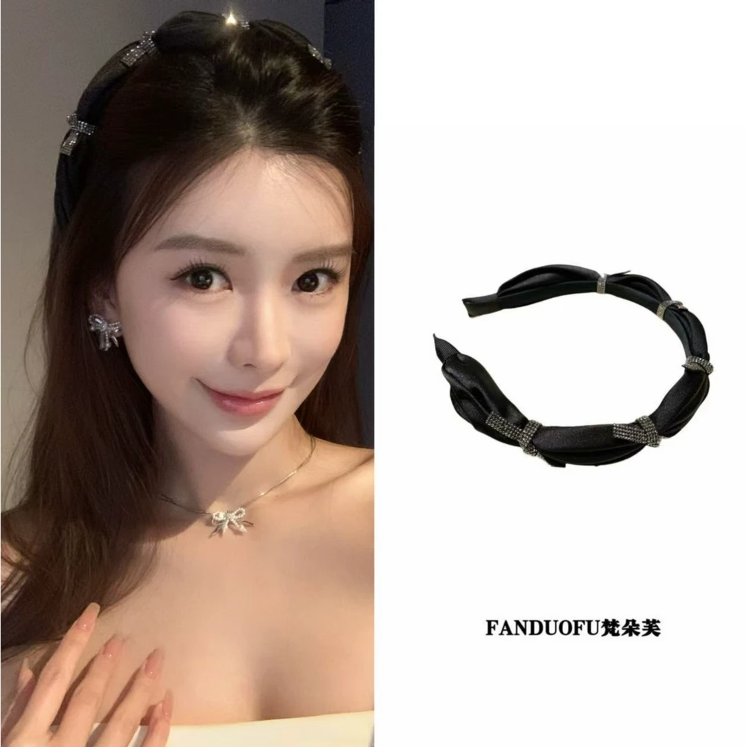 梵朵芙FDF设计师款缠绕规则感褶皱发箍